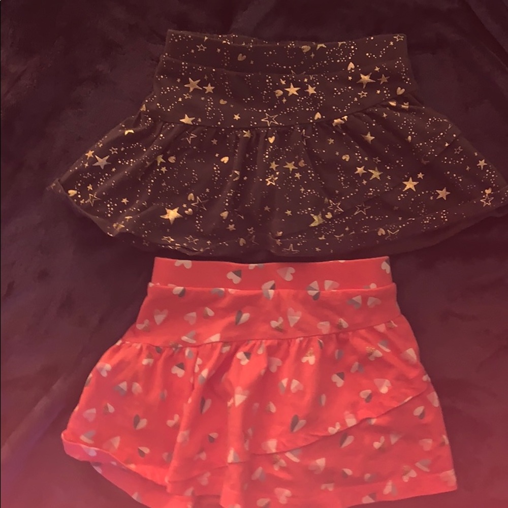 2 Jumping Beans Cartwheel Scooter skirts, sz 2T